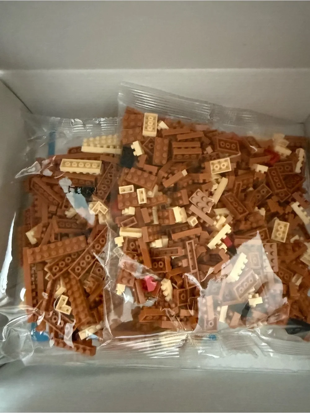 Chow Chow Dog Building Block Model - Tan